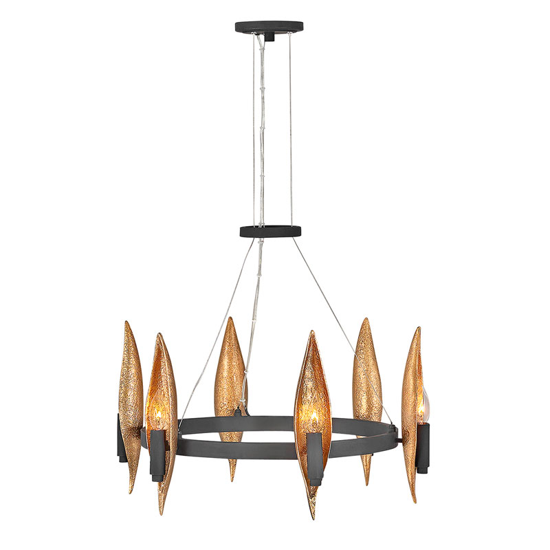 Pakabinamas šviestuvas WILLOW QN-WILLOW6-CBK