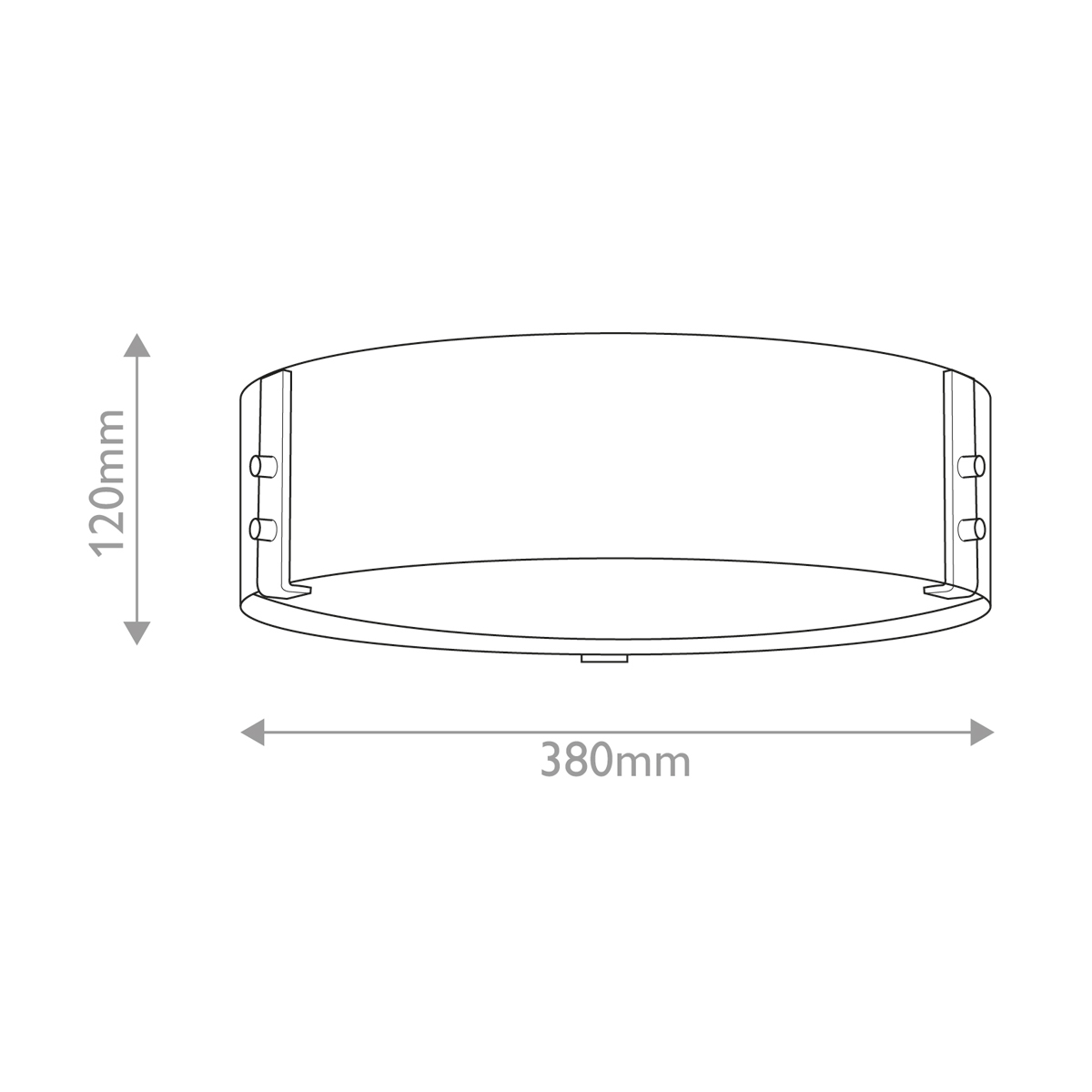 Lubinis šviestuvas Hinkley Sawyer 3x40W E14 IP44 HK-SAWYER-F-M-SQ