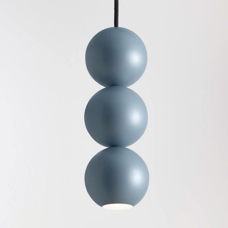 Pakabinamas šviestuvas BOLA BOLA LED STEEL 3 BALLS