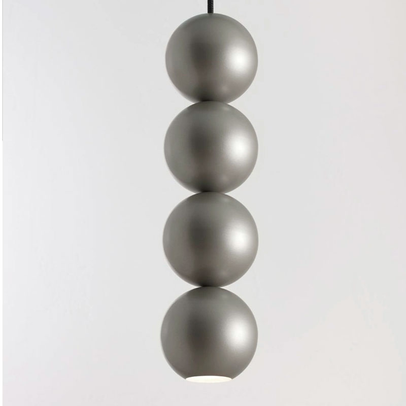 Pakabinamas šviestuvas BOLA BOLA LED STEEL 4 BALLS