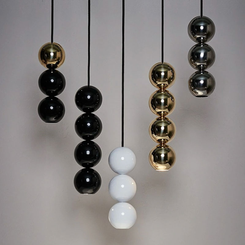 Pakabinamas šviestuvas BOLA BOLA LED STEEL 4 BALLS