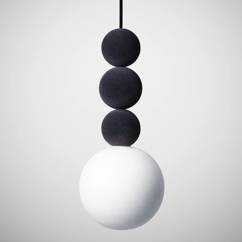 Pakabinamas šviestuvas BOLA BOLA VELVET 3 BALLS