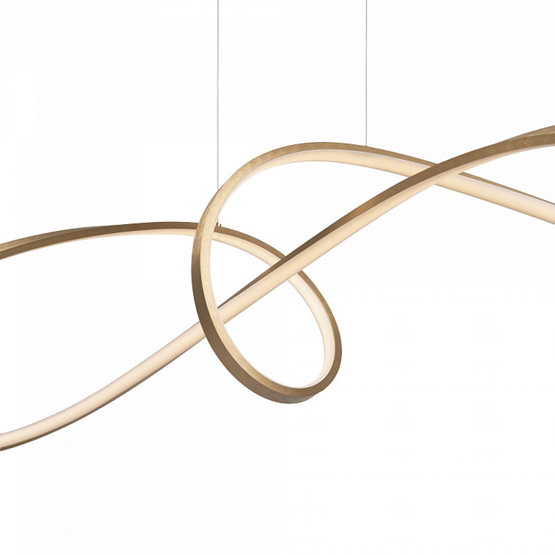 Pakabinamas šviestuvas CURVE MOD156PL-L52G4K