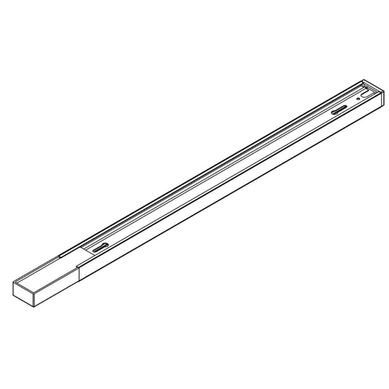 Paviršinis bėgelis 1M UNITY TRX001-111W