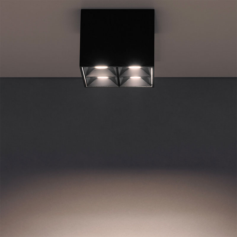 Akcentinis / lubinis šviestuvas 16W 4000K MIDI LED 10057