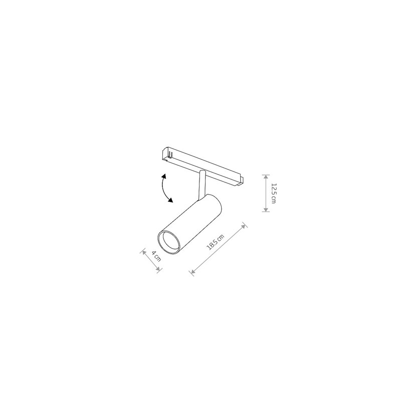 Akcentinis šviestuvas LVM SPOT LED 9W 10142