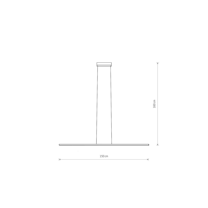 Pakabinamas šviestuvas BAR LED M 3000K 24W 10364