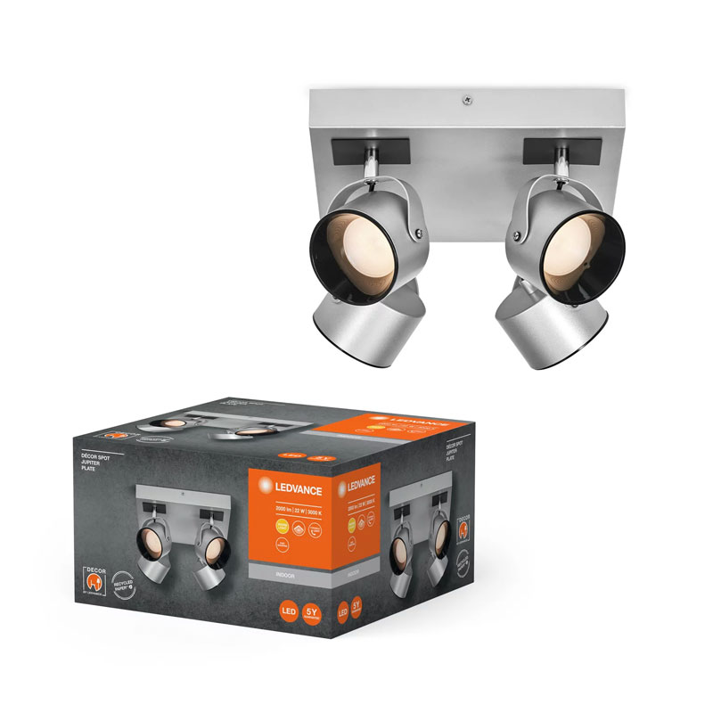 Lubinis šviestuvas DECOR SPOT JUPITER 22W 3000K 4058075828285