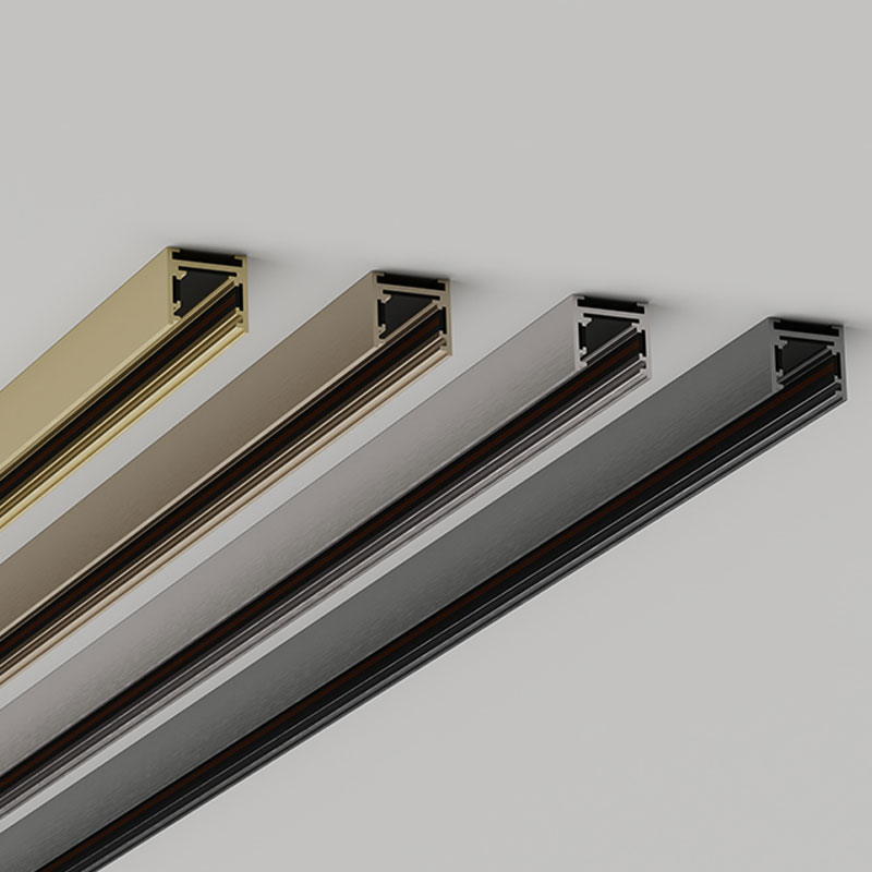 Magnetinės sistemos "MUSE" bėgelis brass 48V Z5000-48.SR.150.BR